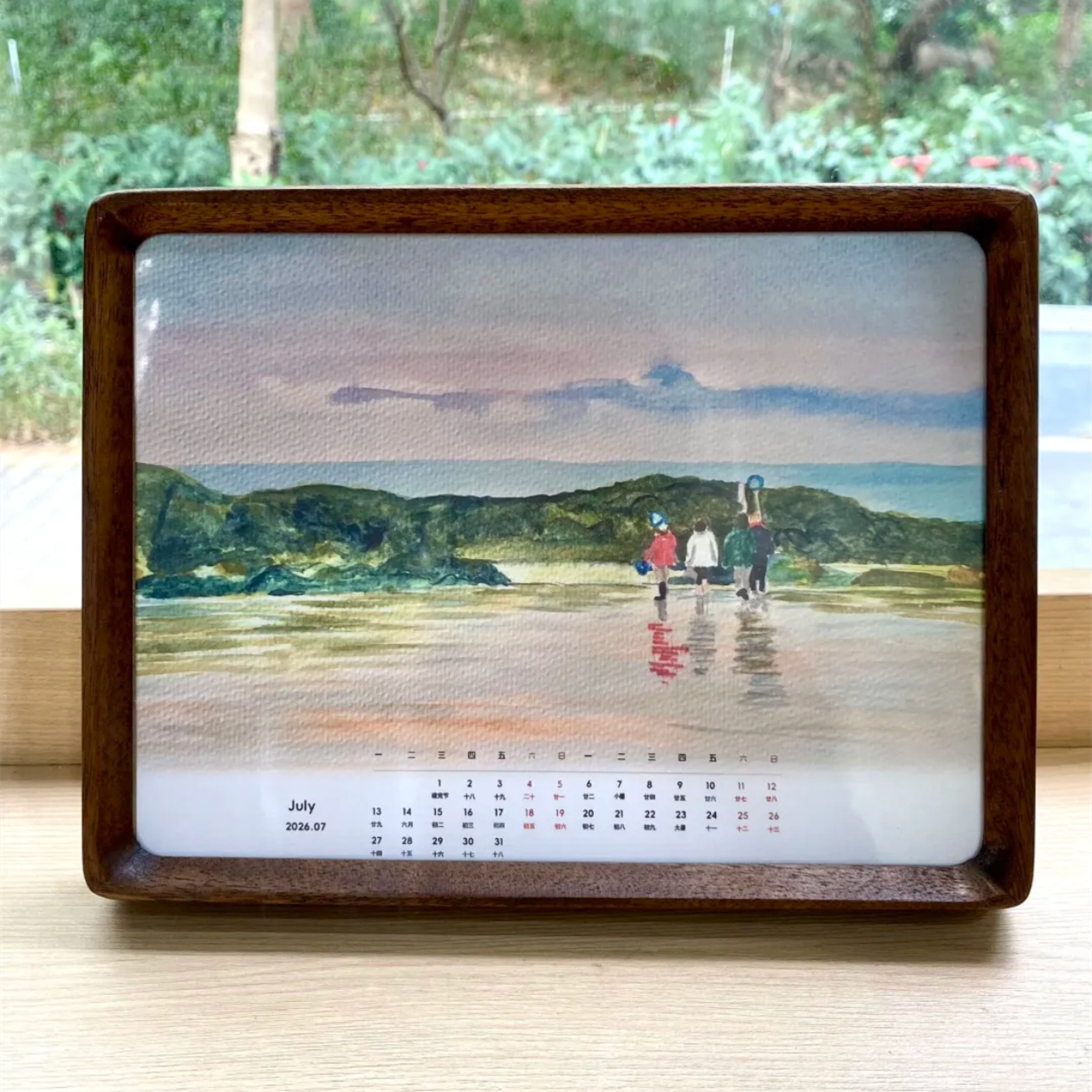 Let's create wonderful memories together! Personalized Photo Calendar - Custom Calendar for 2026 - 5.9 inches x 7.9 inches - Wall-mounted Photo Calendar - Image 7