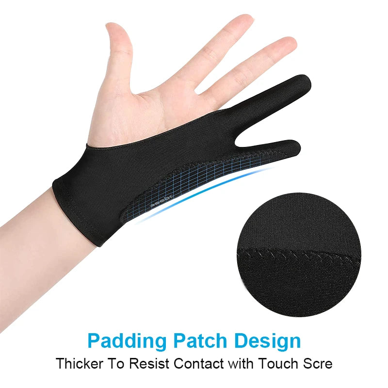 Aoiktye Artists Gloves 2 Pack - Palm Rejection Gloves - Image 3