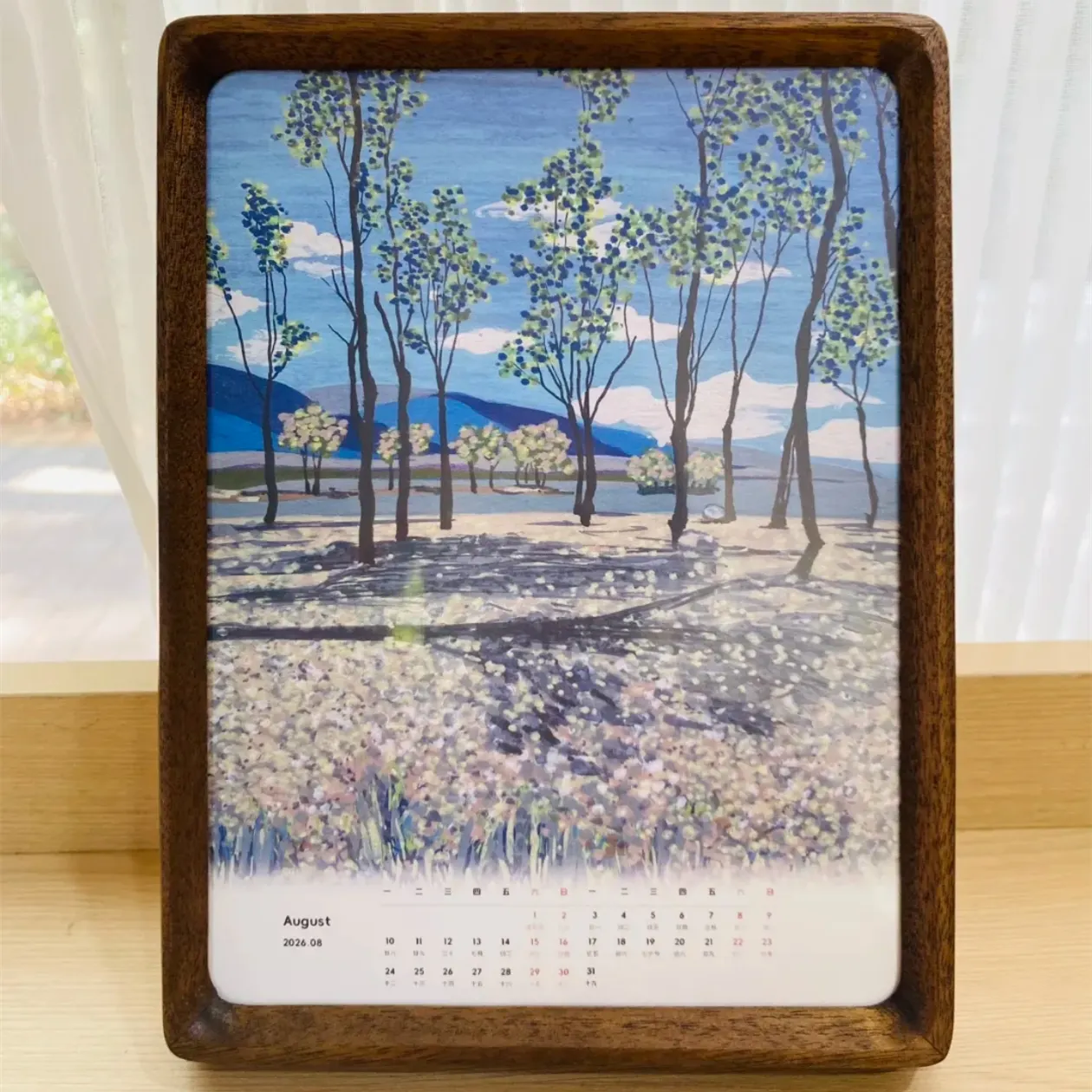 Let's create wonderful memories together! Personalized Photo Calendar - Custom Calendar for 2026 - 5.9 inches x 7.9 inches - Wall-mounted Photo Calendar - Image 8