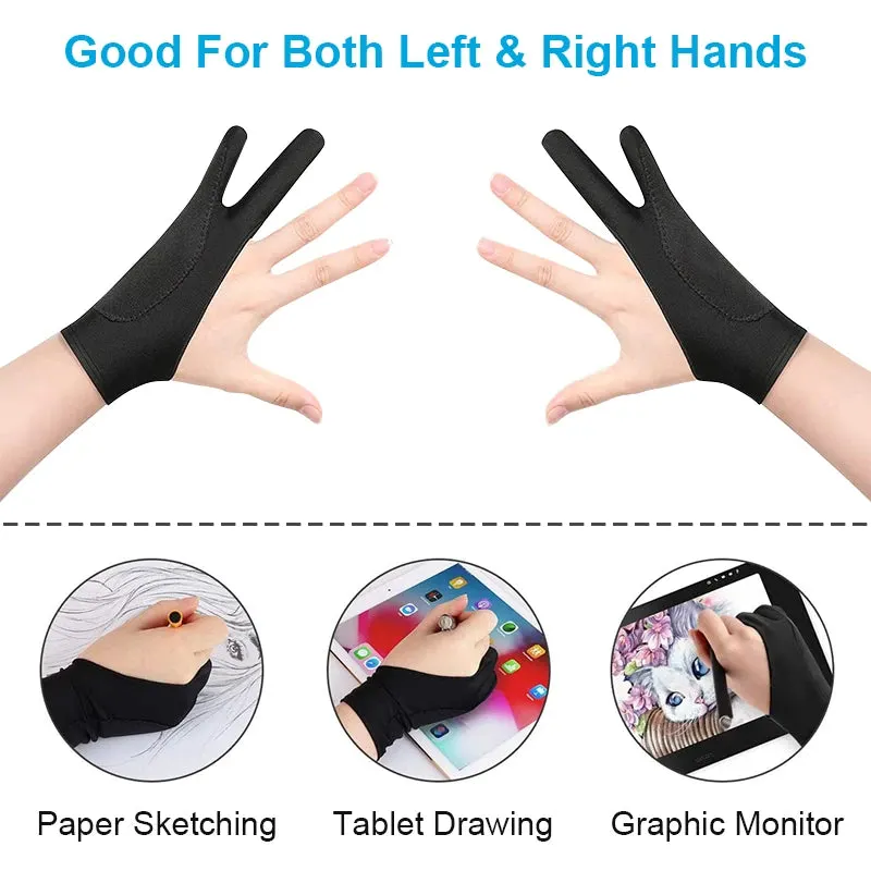 Aoiktye Artists Gloves 2 Pack - Palm Rejection Gloves - Image 4